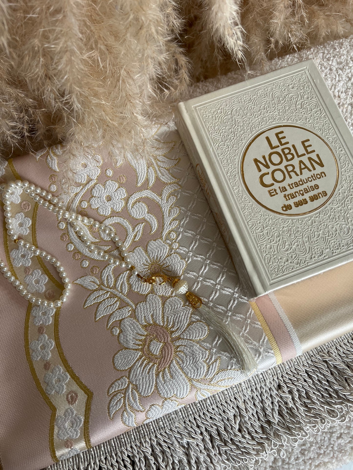 Box cadeau tapis luxe + Coran