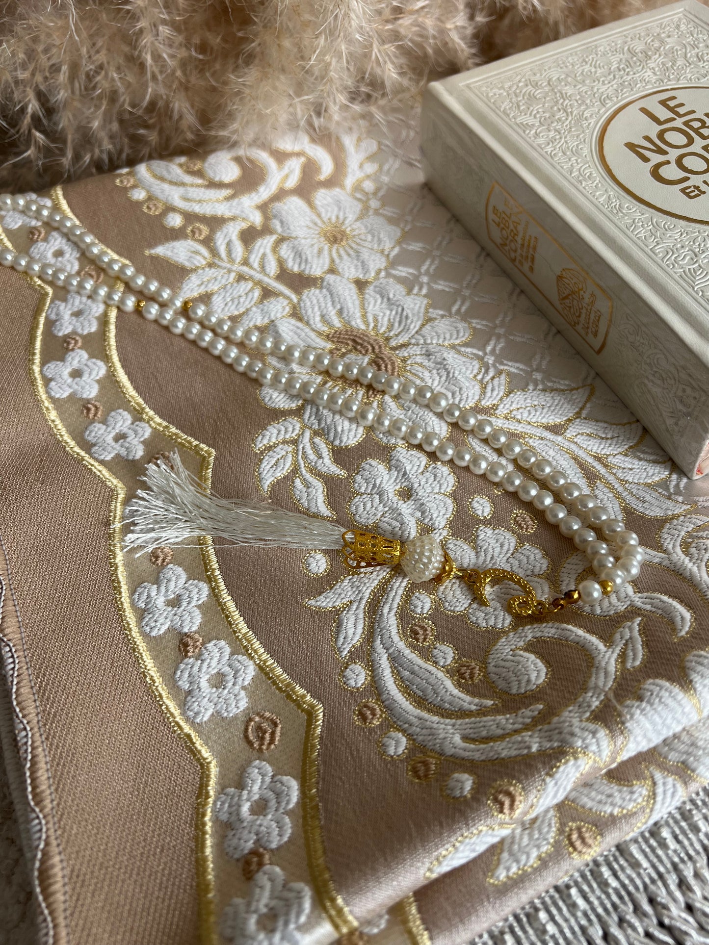 Box cadeau tapis luxe + Coran