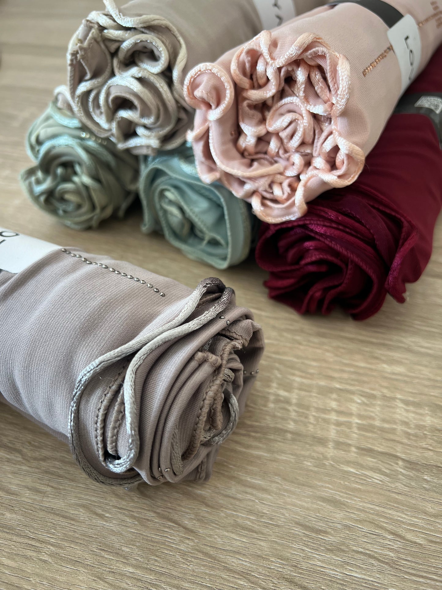 Hijab Jersey Luxe frisé + strass