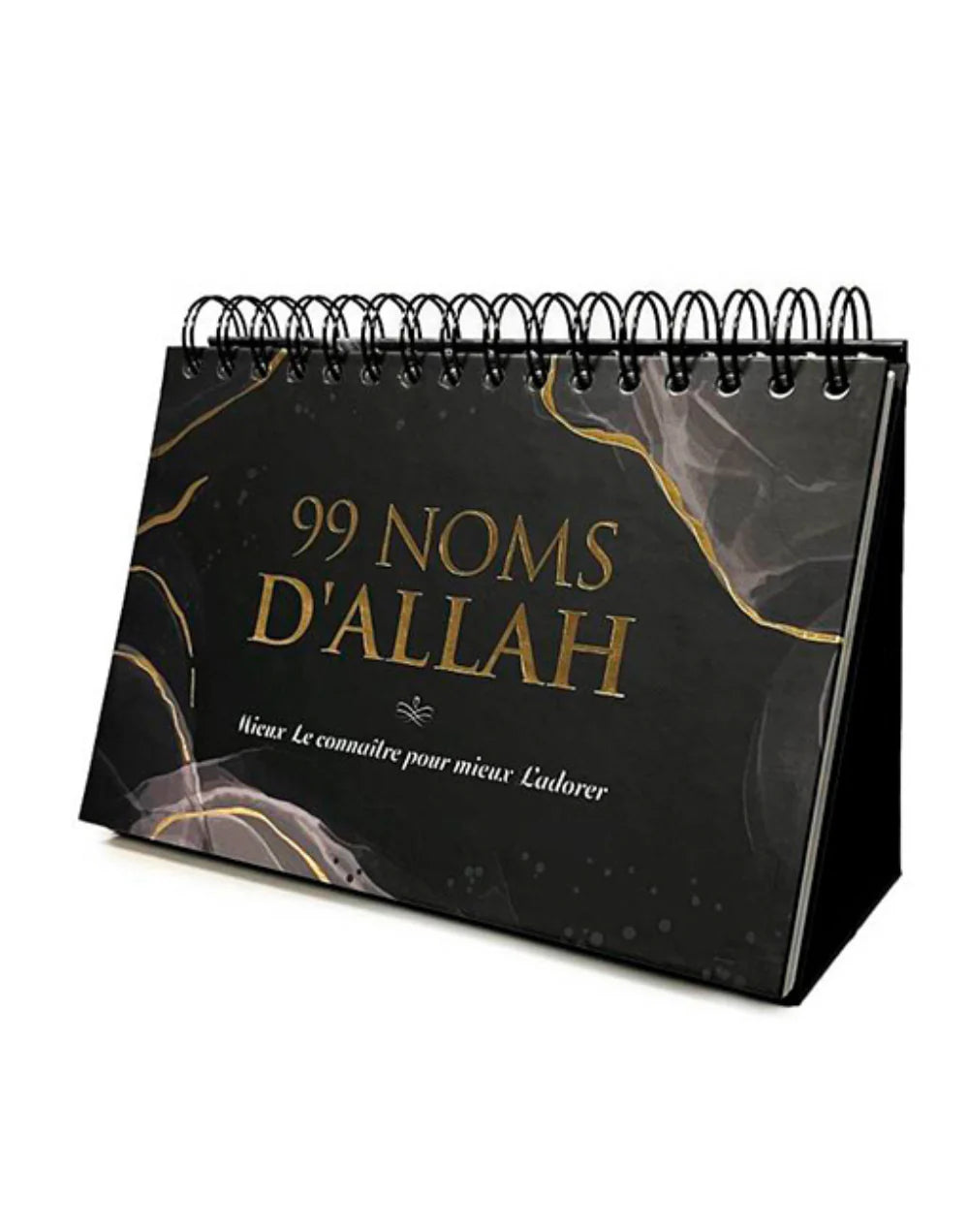 99 Noms d'Allah - Calendrier Chevalet - Noir