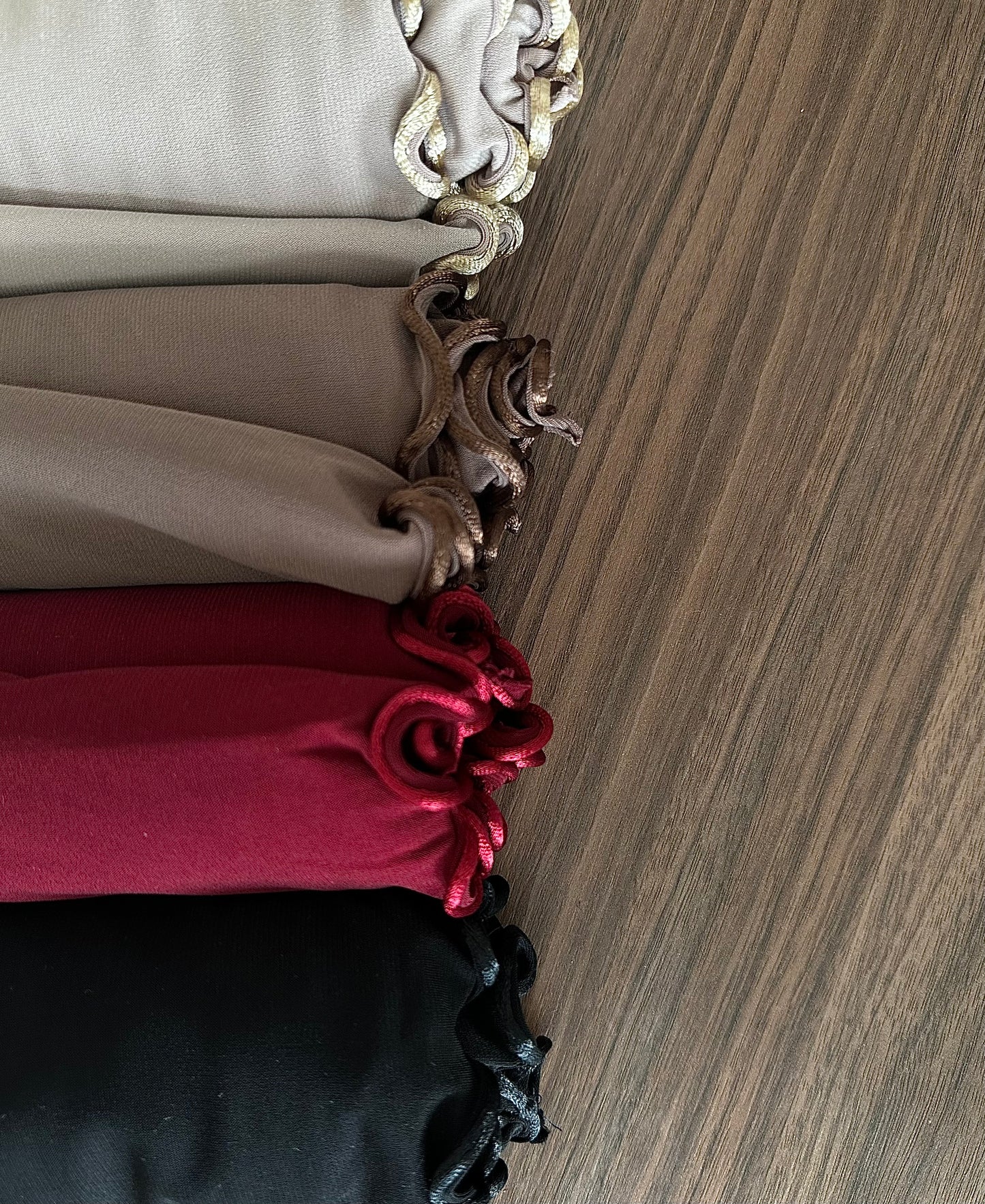 Hijab Jersey Luxe Premium frisé