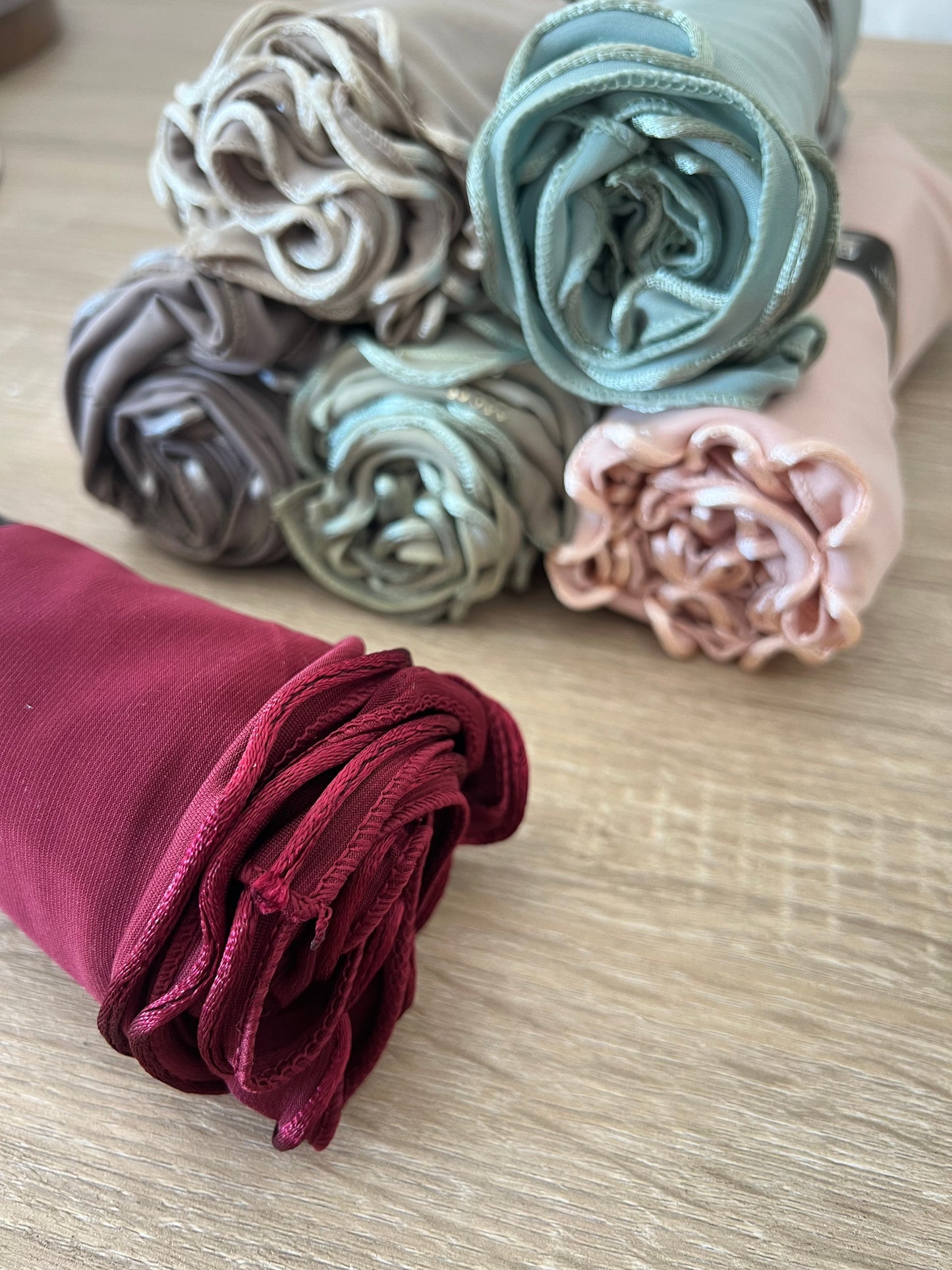 Hijab Jersey Luxe frisé + strass