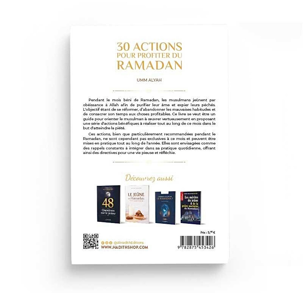 30 actions pour profiter du Ramadan